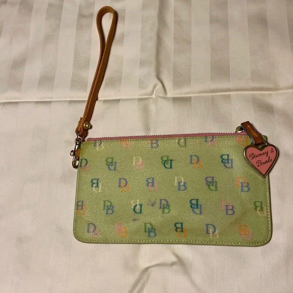 Dooney & Bourke Handbags - Green Dooney and Bourke wristlet